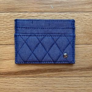 Vera Bradley Chambray Card Holder Wallet